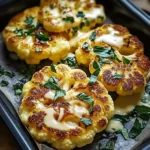 Gebackene Blumenkohlsteaks mit Mozzarella: Ein Genuss!