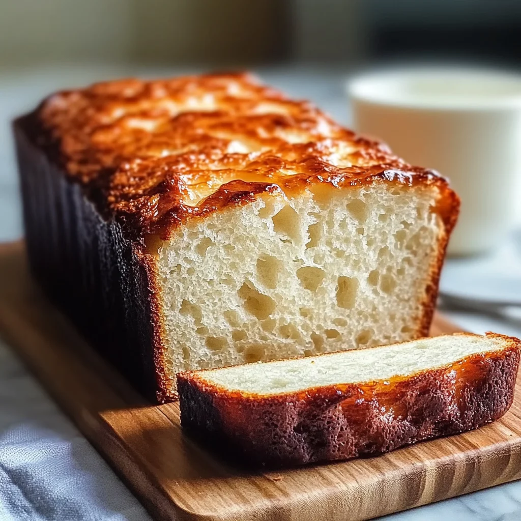Null-Kohlenhydrat-Jogurt-Brot