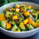 Thai Mango Gurkensalat Rezept – Frisch & Exotisch genießen!