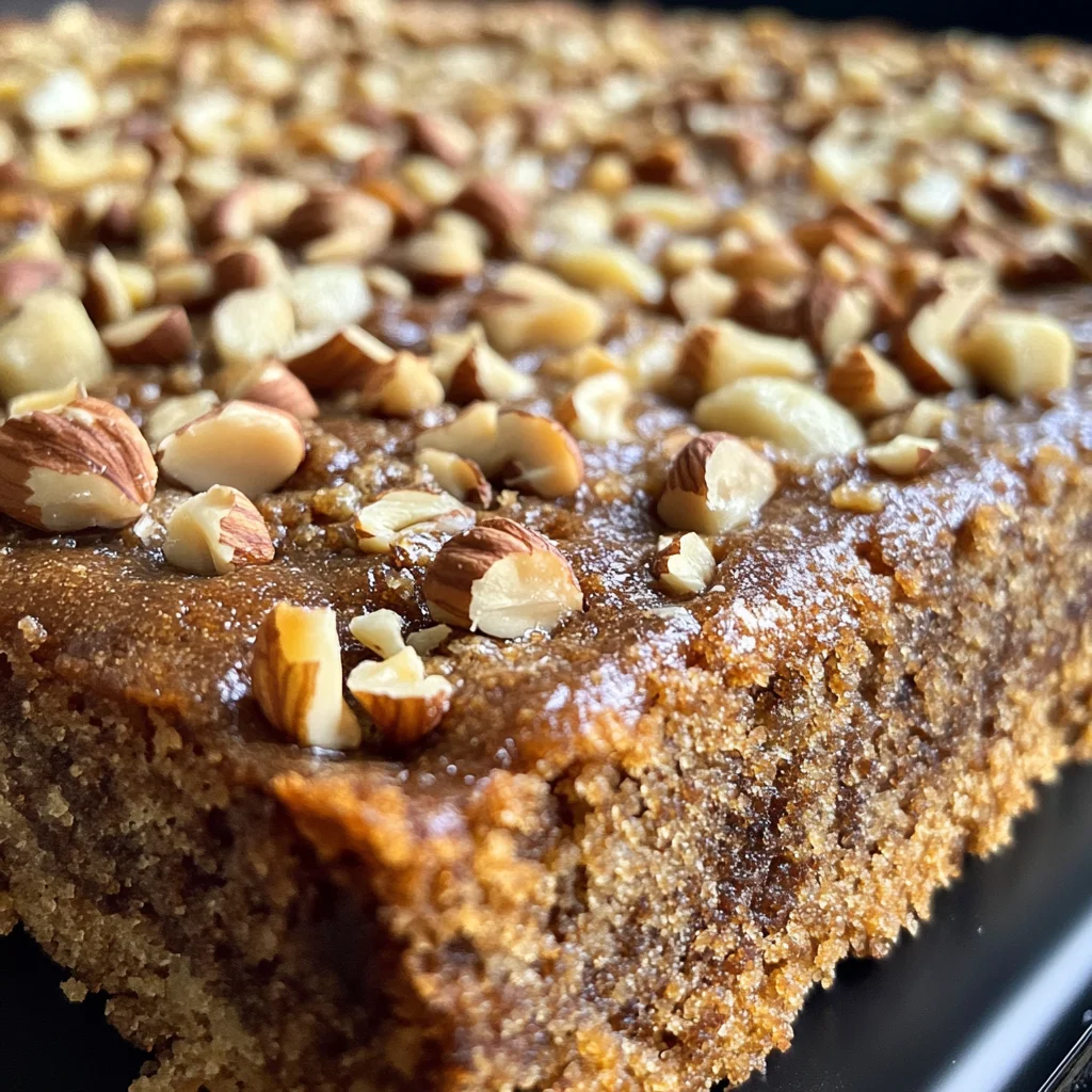 Bananen-Nuss-Haferflocken-Kuchen