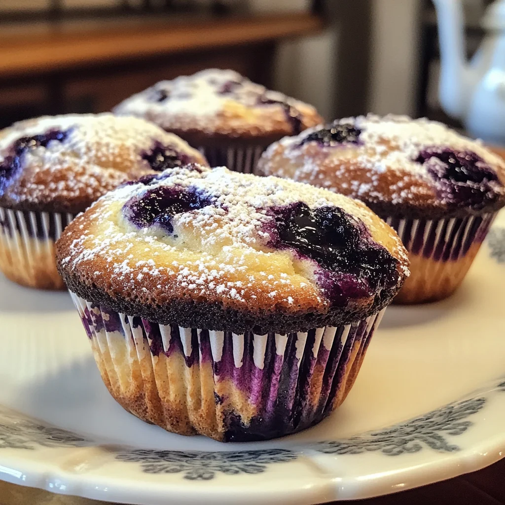 Blaubeer-Frischkäse-Muffins