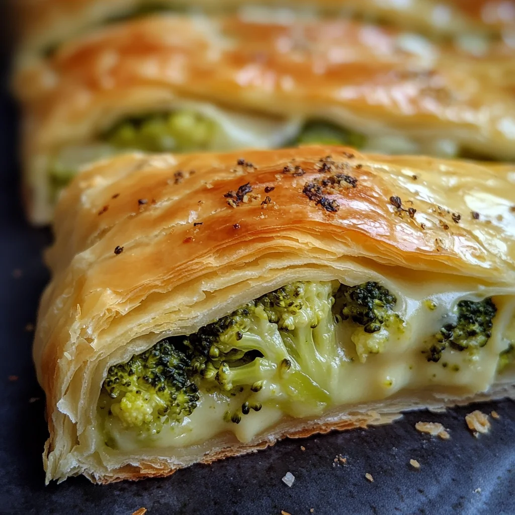 Brokkoli-Käse-Strudel