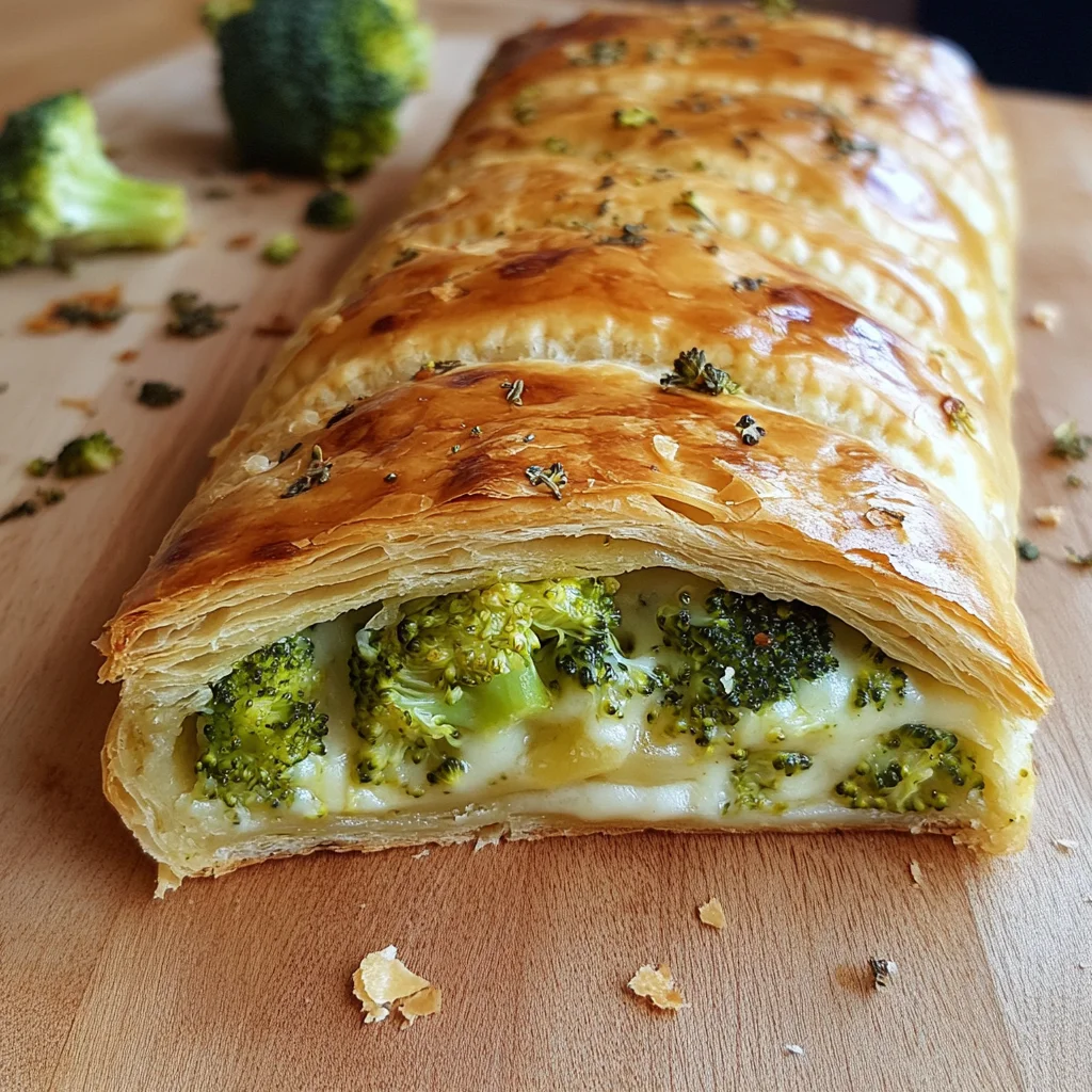 Brokkoli-Käse-Strudel