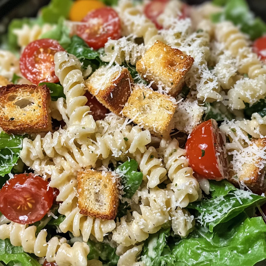 Caesar Pasta Salat