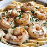 Cremige Knoblauch Garnelen Pasta: Nie Wieder Trockene Meeresfruechte!