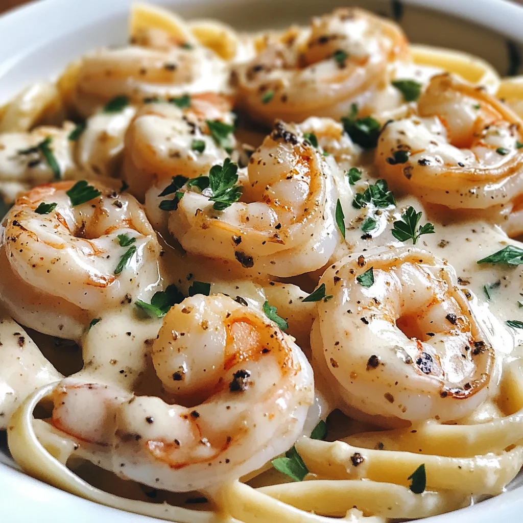 Cremige Knoblauch Garnelen Pasta: Nie Wieder Trockene Meeresfruechte!
