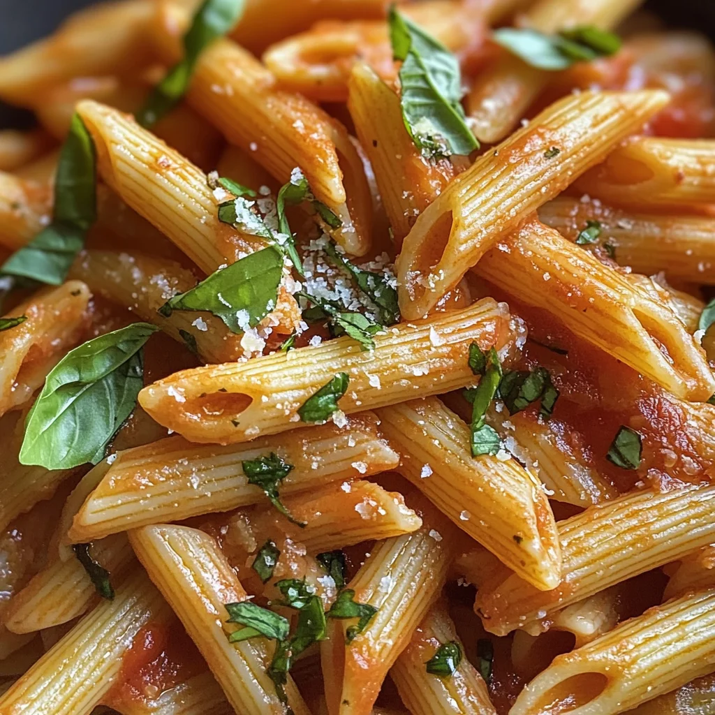 Cremige Tomaten-Knoblauch-Pasta: Einfach & lecker Rezept!