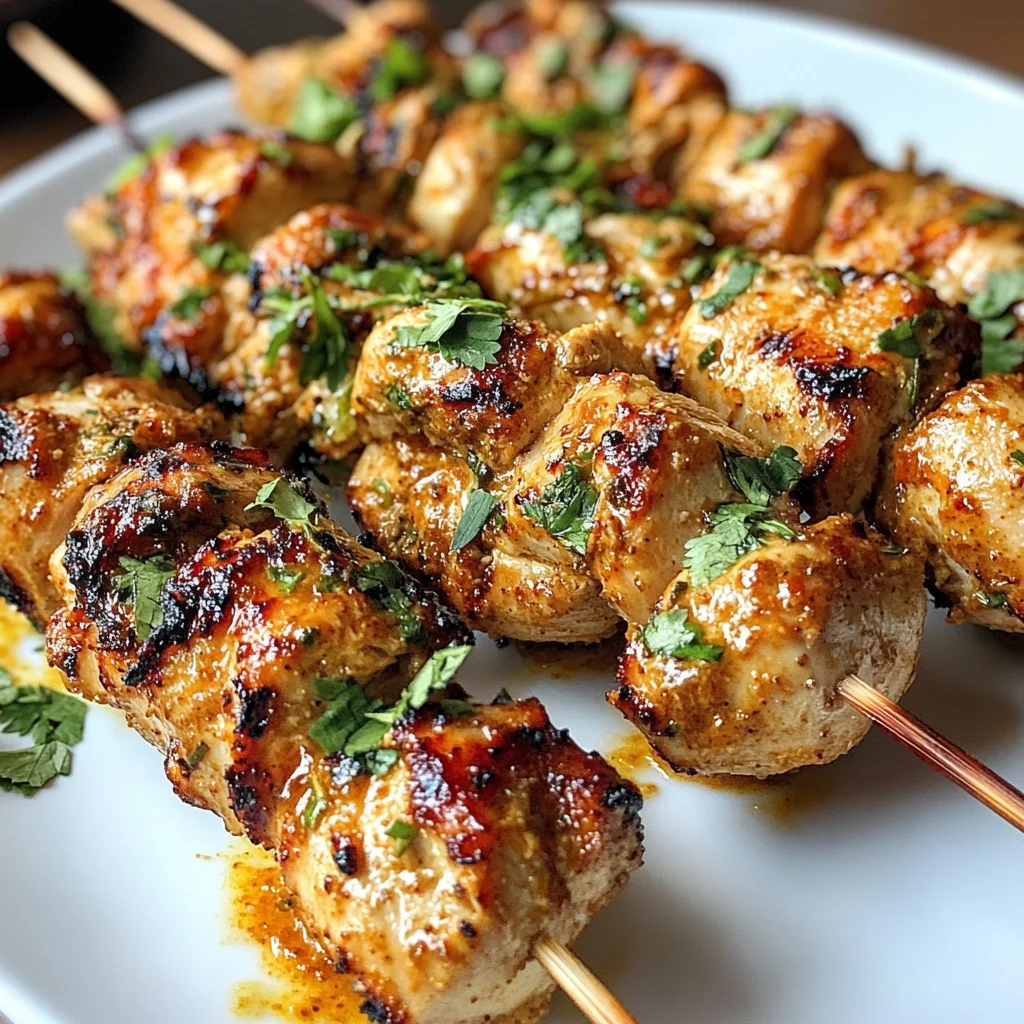 Exotische Thai Kokos Hähnchenspieße – unwiderstehlich lecker!