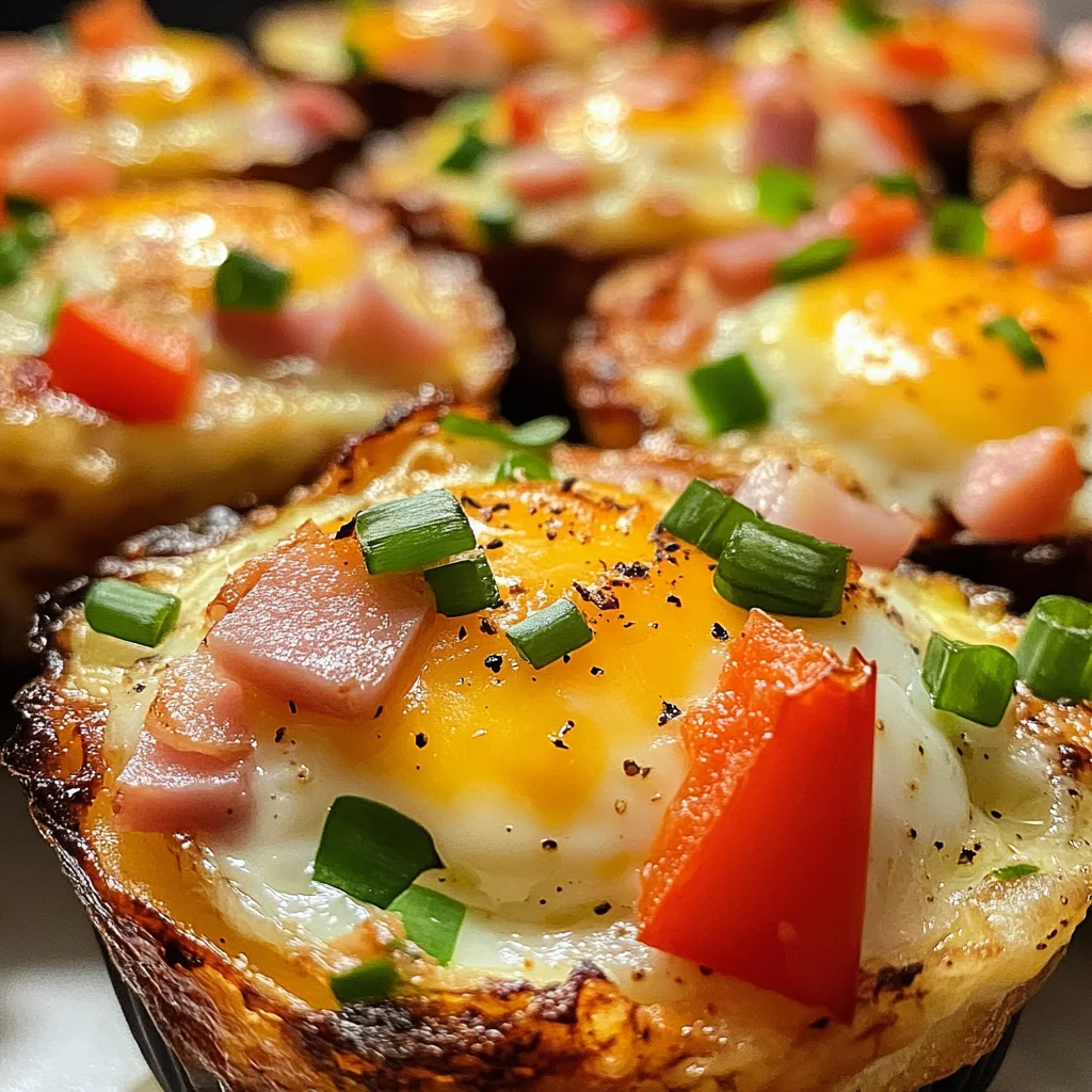Frühstücks-Ei-Muffin-Tassen