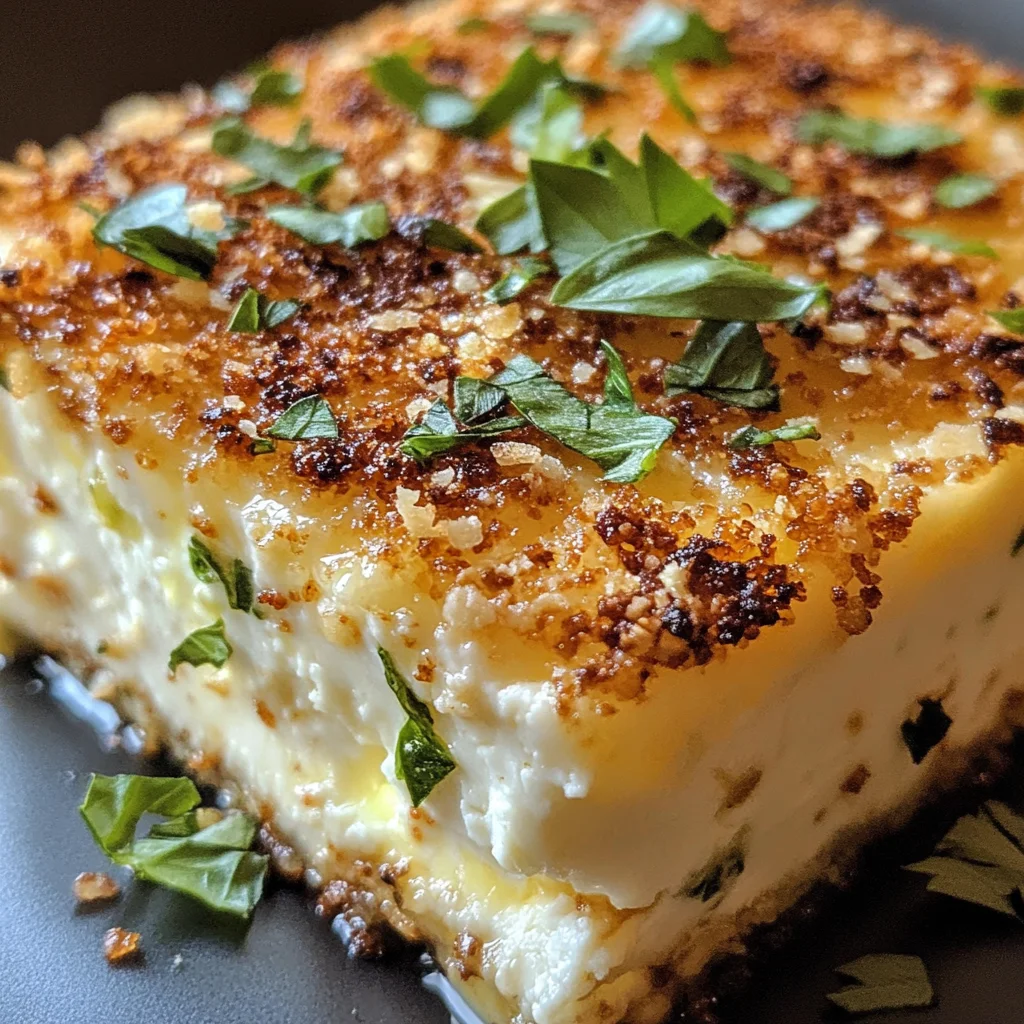 Gebackener Feta Low Carb mit Mandelkruste