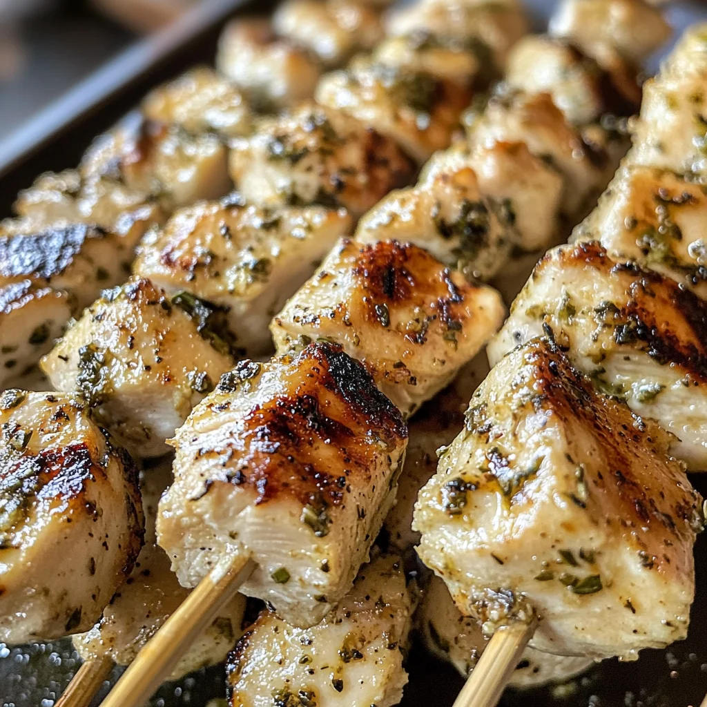 Griechisches Hähnchen-Souvlaki – Einfach & Aromatisch vom Grill