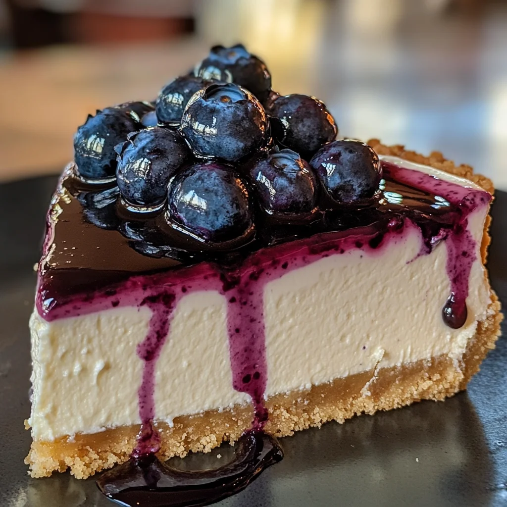 Heidelbeer-Cheesecake