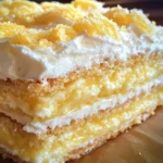 Himmlischer Zitronen-Butterkeks-Kuchen vom Blech