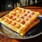 Knusprige Hefewaffeln: Perfekt luftig & goldbraun!