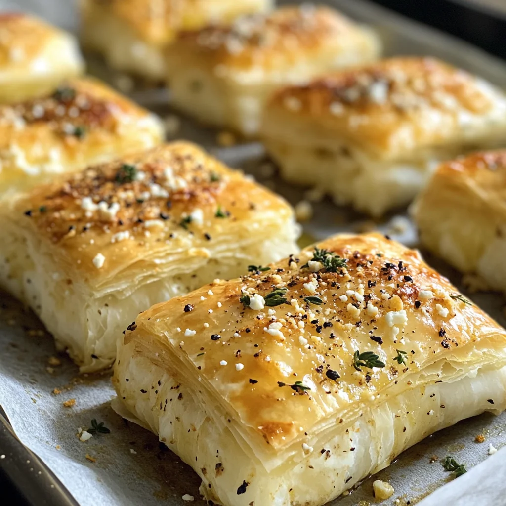 Knusprige Ofen Feta Rollchen – Einfach und Lecker genießen!