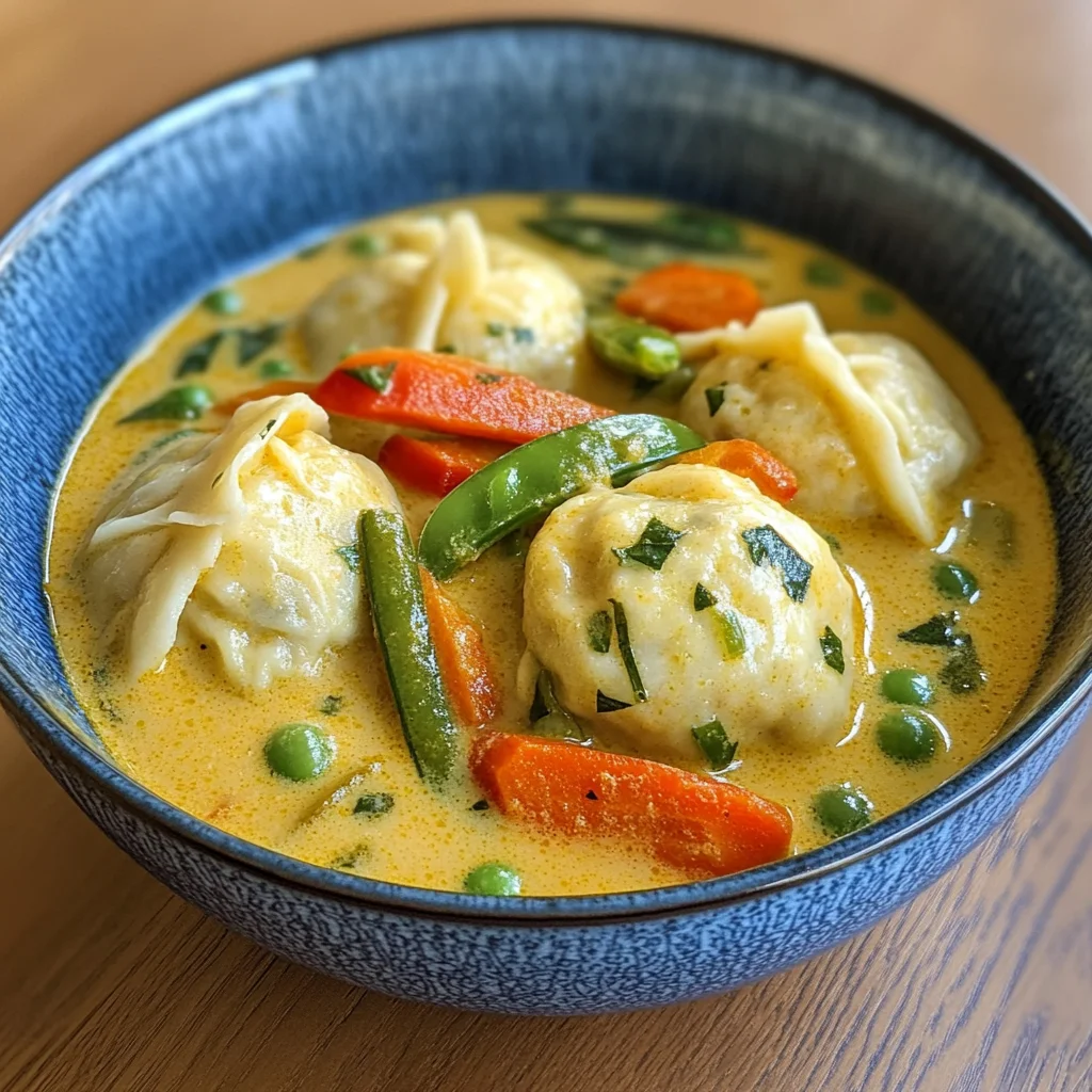 Kokosnuss-Curry-Suppe