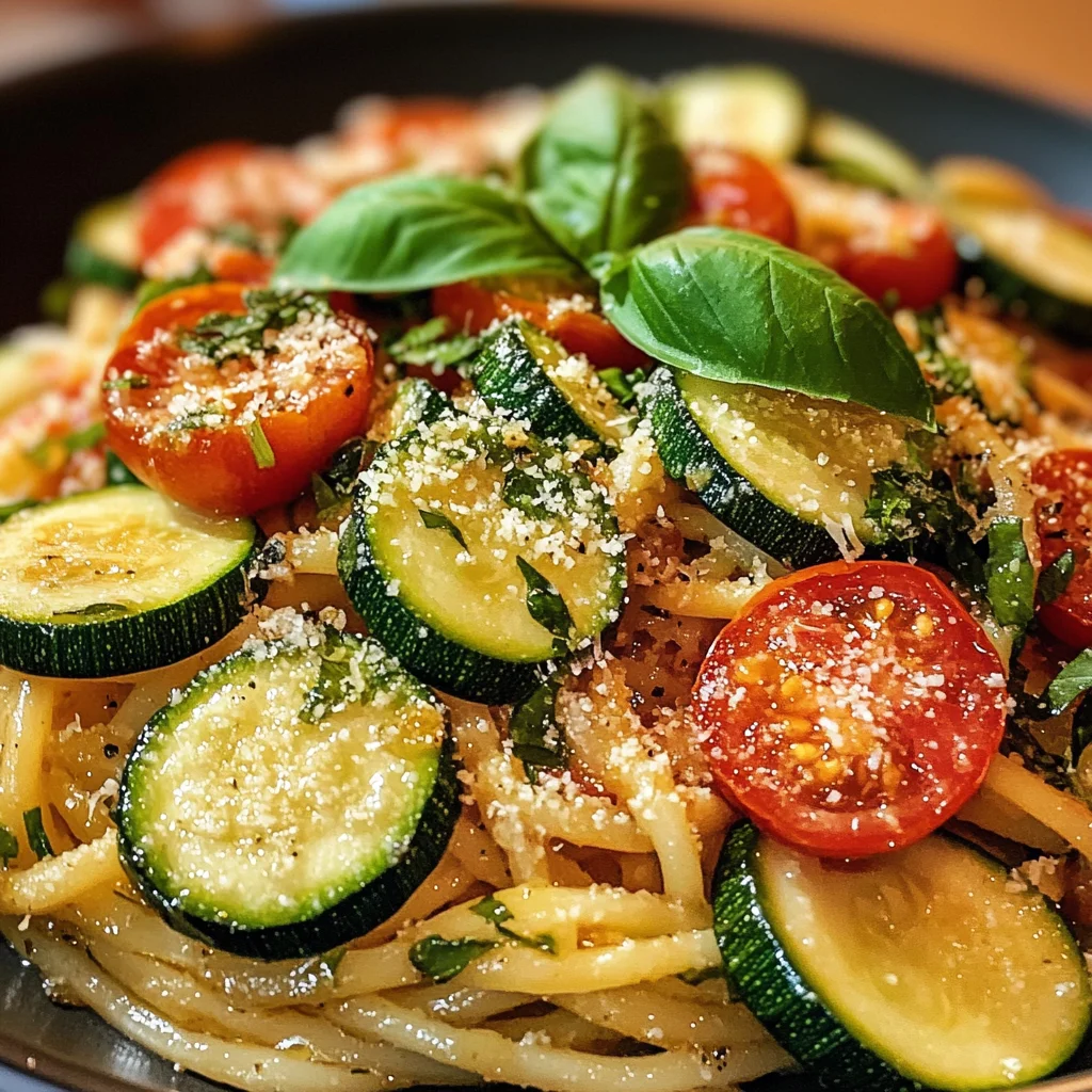Leckere Tomaten-Zucchini-Pasta: Einfaches Rezept für Genießer!