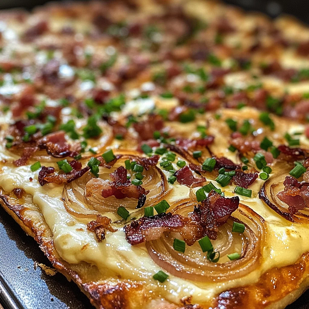 Low Carb Flammkuchen mit Quark-Eier-Teig: Ein Unglaubliches Ultimatives Rezept