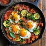 Low Carb Shakshuka: Zucchini-Kräuter-Genuss leicht gemacht!