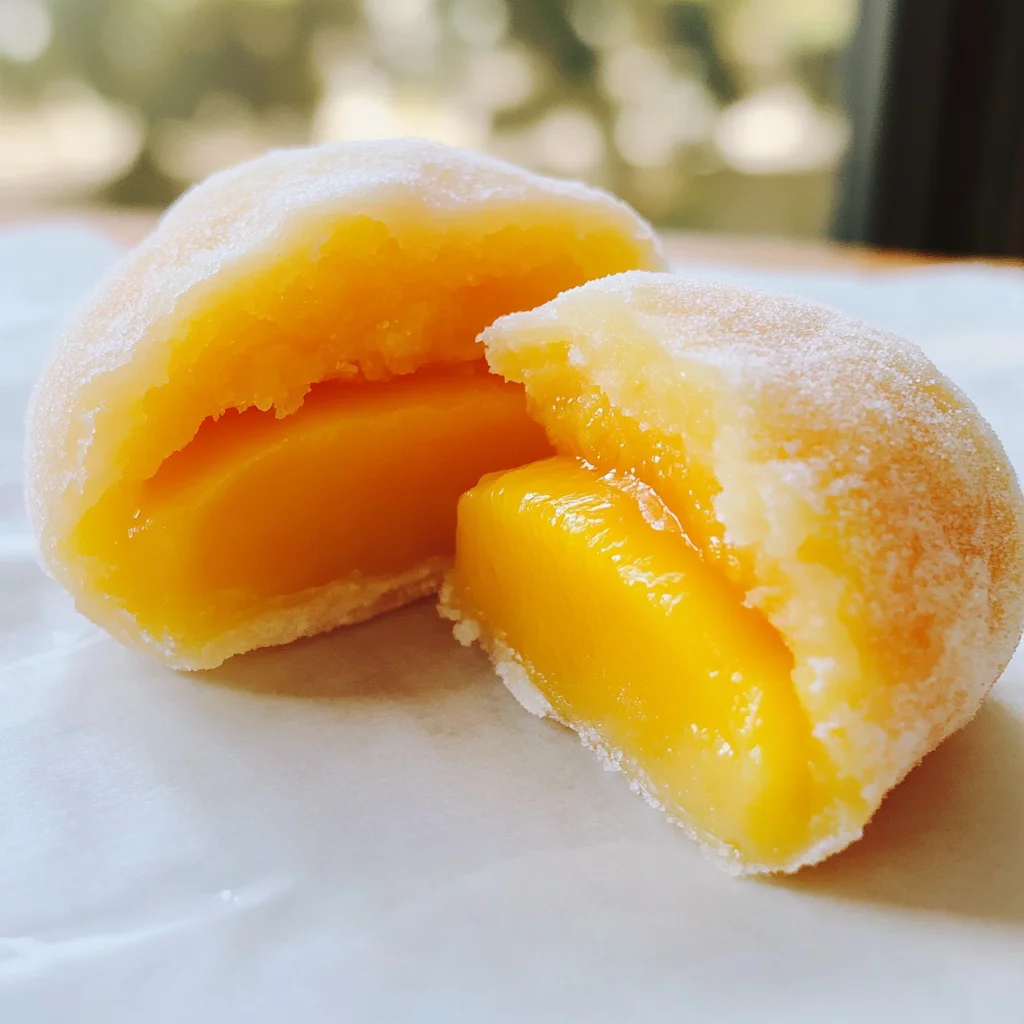 Mango-Mochi ganz einfach selbst machen