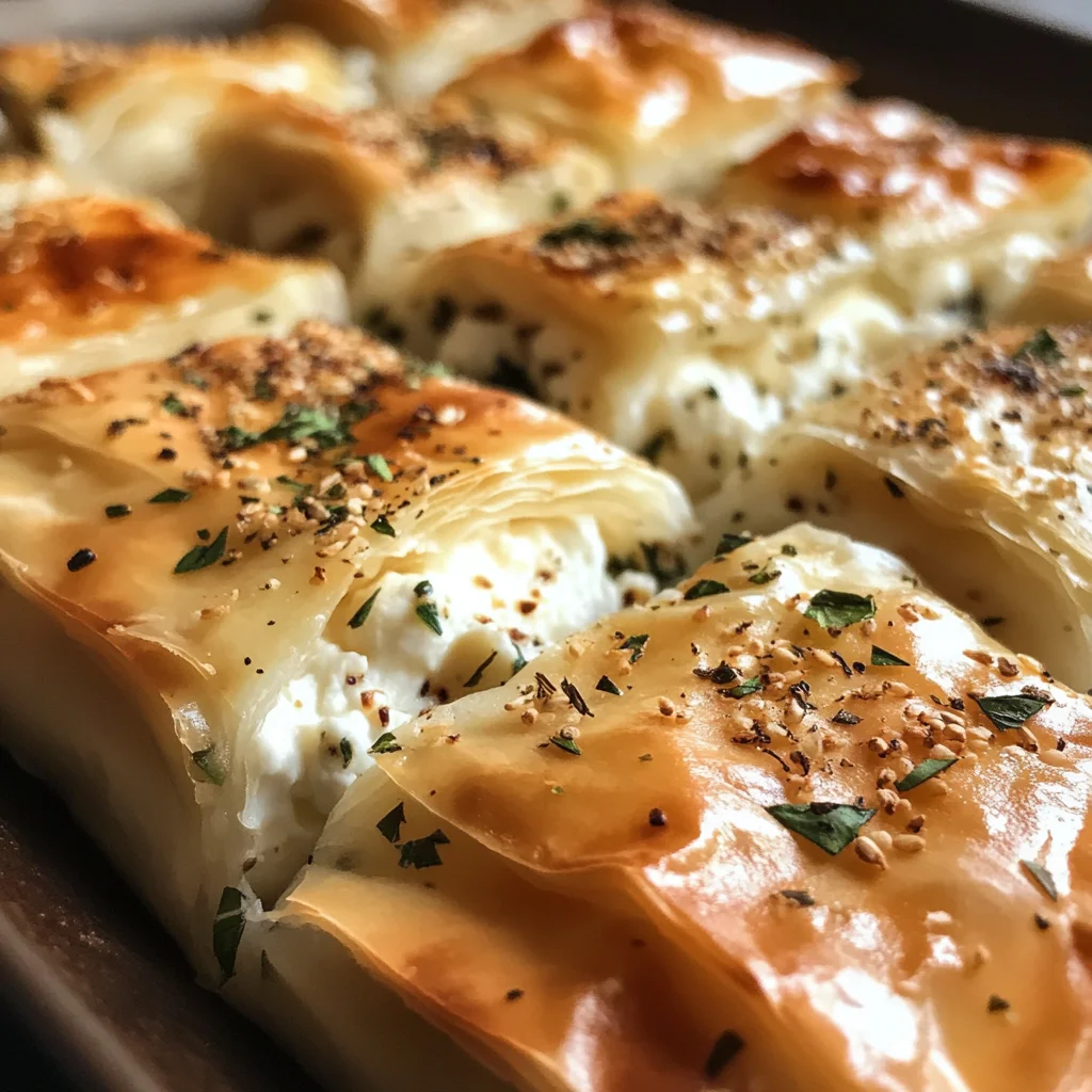 Ofen-Feta-Röllchen: