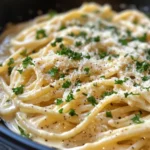 One Pot Cremige Knoblauch Pasta: Einfach, schnell & unwiderstehlich
