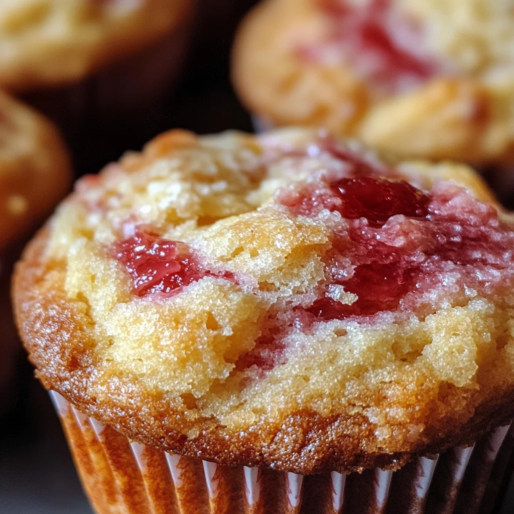 Saftige Erdbeer-Joghurt-Muffins mit Swirl: Einfach backen!