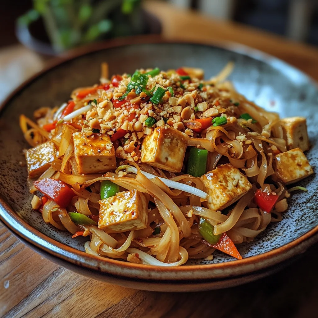 Veganes Tofu Pad Thai Rezept – Schnell, lecker & einfach!